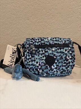 Kipling Sabían Printed
Mini Crossbody Bag NWT